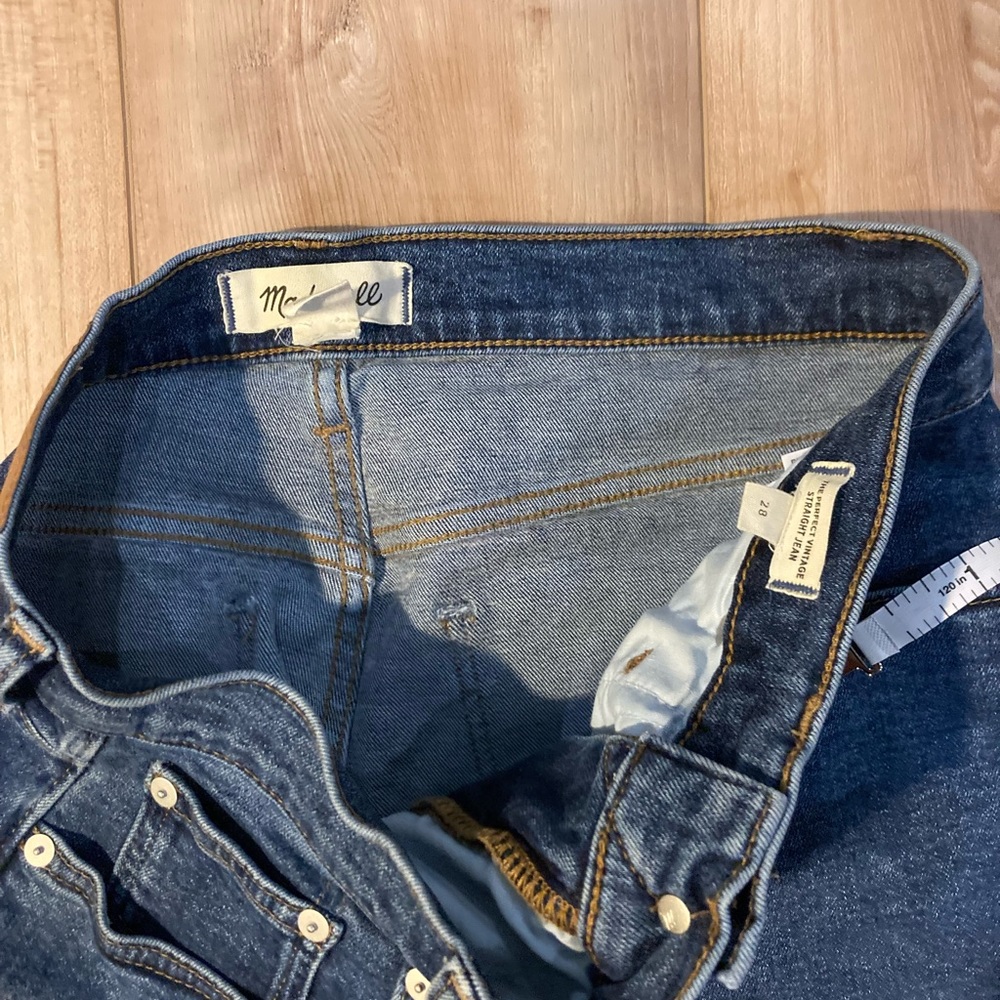 Madewell Perfect Vintage Straight Jean
